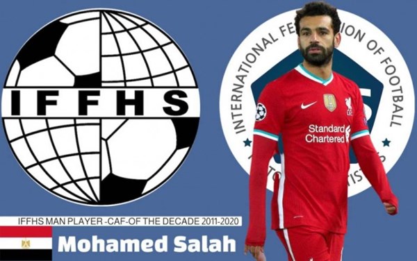 IFFHS评10年内非洲最佳球员:利物浦埃及前锋萨拉赫当选
