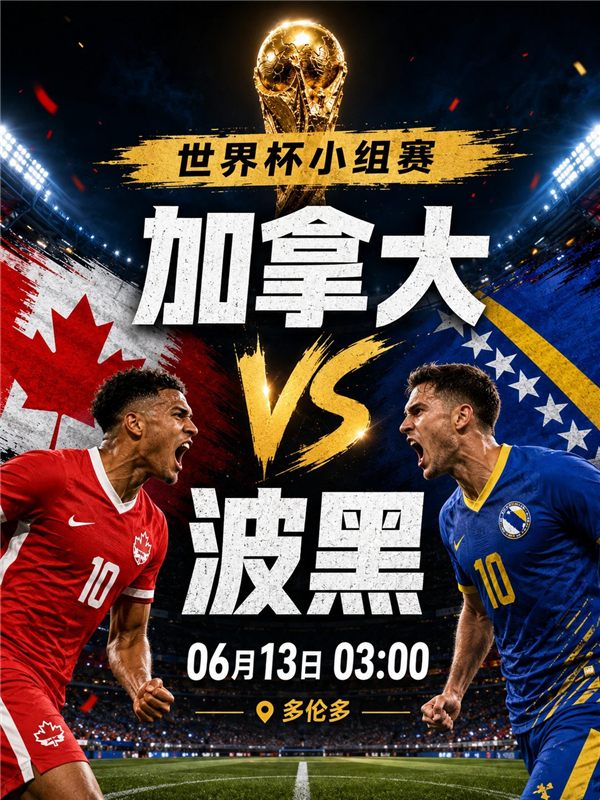 2026世界杯加拿大VS波黑直播-在线观看高清免费